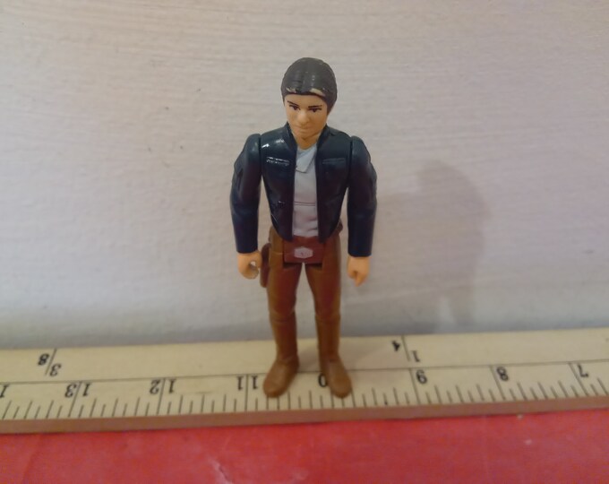 Vintage Star Wars Action Figure, Empire Strikes Back Han Solo in Bespin Outfit by Kenner, 1980