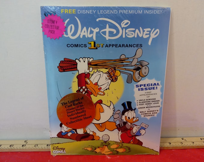 Vintage Disney Comic Book, Walt Disney Comics First Appearances by Gladstone Comics, 1992#