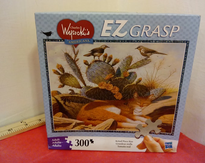 Hasbro Puzzle by Charles Wysocki's, Americana Puzzle 300 Pieces, 2009