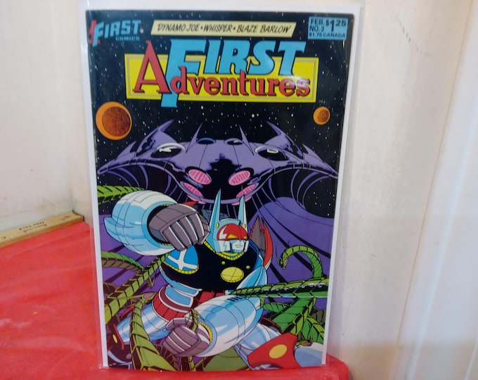 Vintage First Comic Books, First Adventures, -1980's