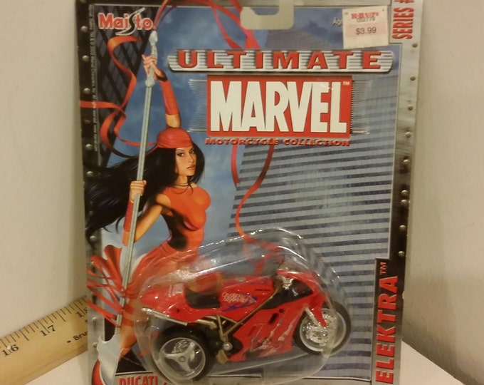 Marvel Motorcycle Collection Series 1, Elektra, 2002