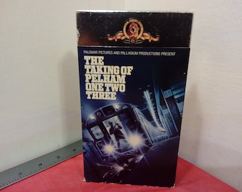 Vintage VHS Movie Tape, The Taking of Pelham One Two Three, Walter Matthau, 1989~