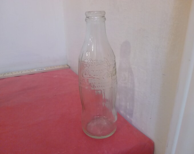 Vintage Soda Bottle, Embossed Coca-Cola 25 Cl, French Coca-Cola Bottle, Marque Et Modele Deposes