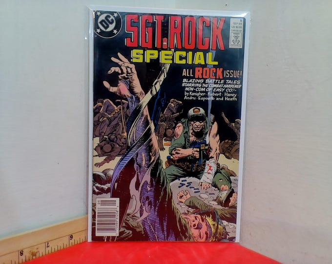 Vintage DC Comic Books, SGT Rock Special, 1980's