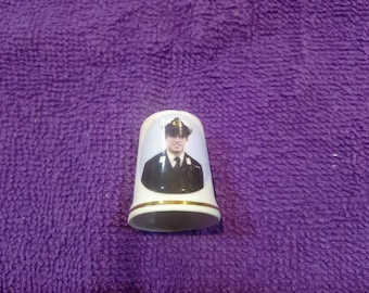 Vintage Bone China Collector Thimbles, The Royal Family of England Thimbles, Prince Andrew, Charles, Edward and Others by St. George