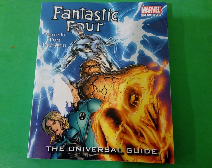 Fantastic Four The Universal Guide paperback by Tom Defalco, 2007