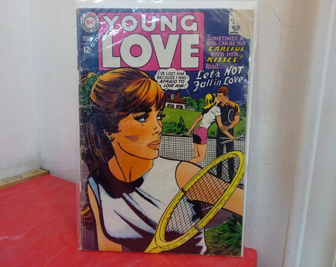 Vintage DC Comic Book, Young Love #63, 1960's
