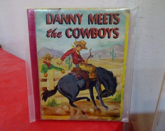 Vintage Comic Books, Big Little Books, Westerns, George O'Brien, Little Tex, Bud Shinners, and Danny Meets the Cowboys, 1930/40's