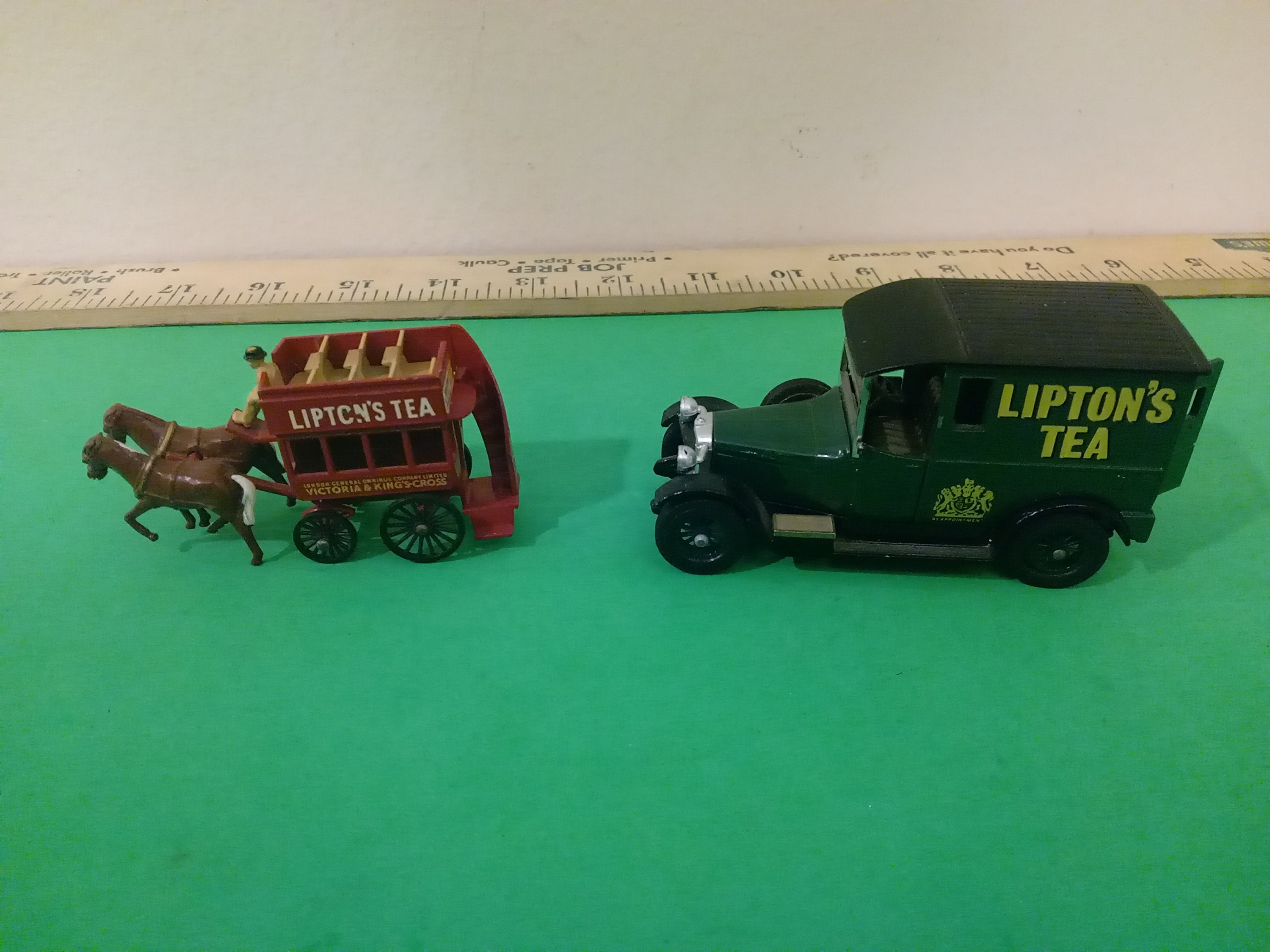 Vintage Lipton Tea Vehicles, 1970's