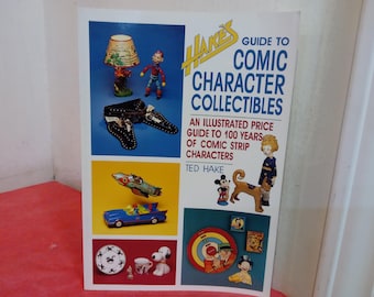 Vintage Softcover Book, Hake's Guide to Comic Character Collectibles, 1993