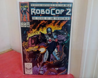 Vintage Comic Books, Marvel Comic Books, "Brute Force" or "Robocop 2"