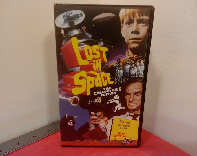 Vintage VHS Movie Tape, Lost In Space, Space Circus and The Prisoners of Space, 1995~