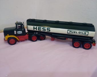 Vintage Plastic Vehicle Banks, Wilco or Hess Gas Tanker Truck Banks, 1980's