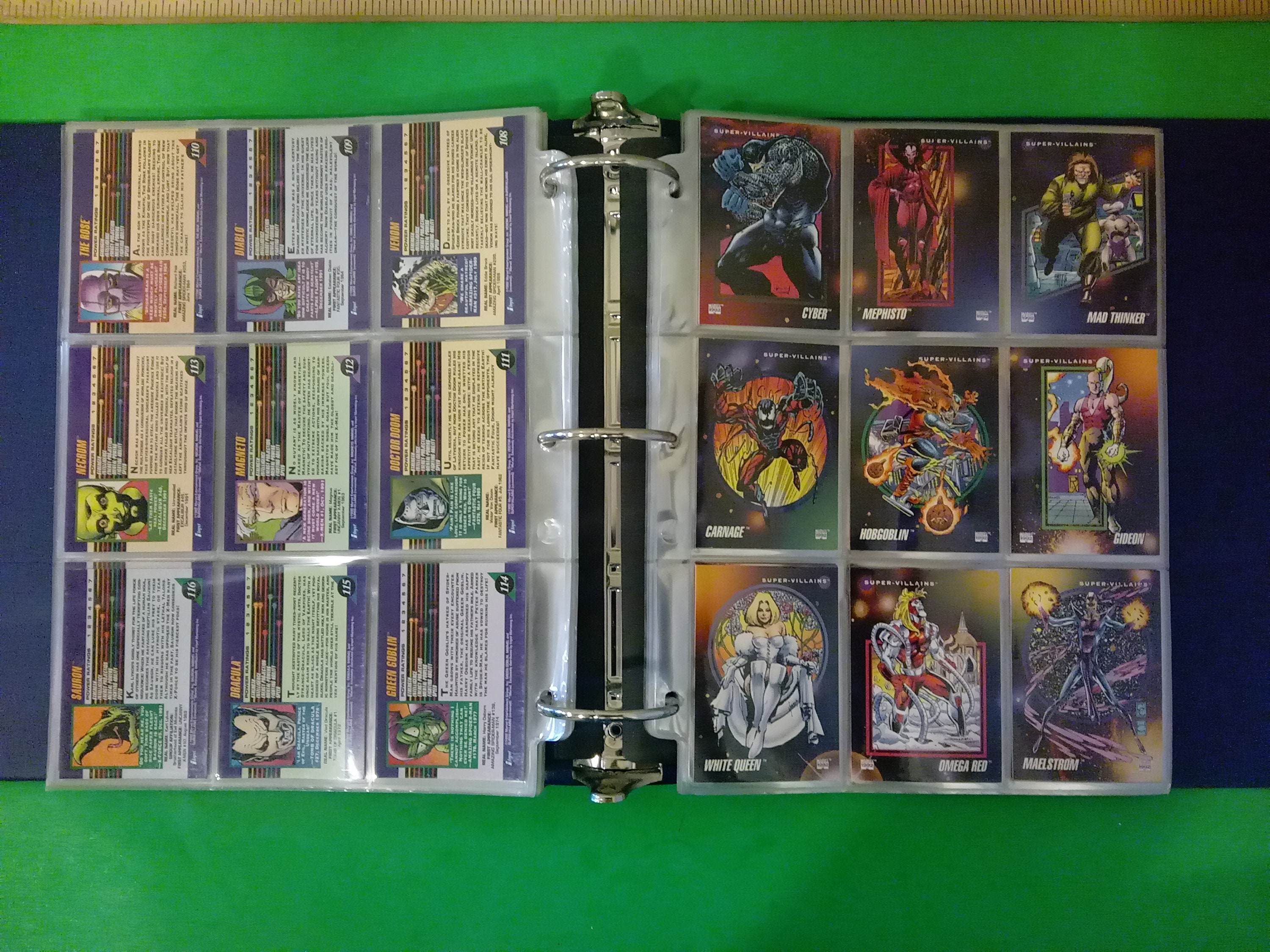 Vintage Impel Marvel Universe 3, Full Set Trading Cards NM, 1992