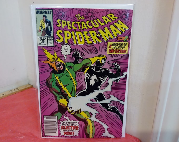 Vintage Comic Books, Marvel Comic Books, The Spectacular Spiderman, 1980's