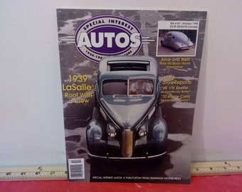 Vintage Auto Magazine, Special Interest Autos, October 1998
