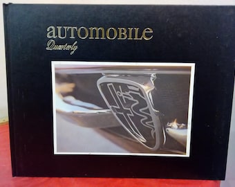 Vintage Hardcover Automobile Books, Automobile Quarterly, Different Volumes, 1960's