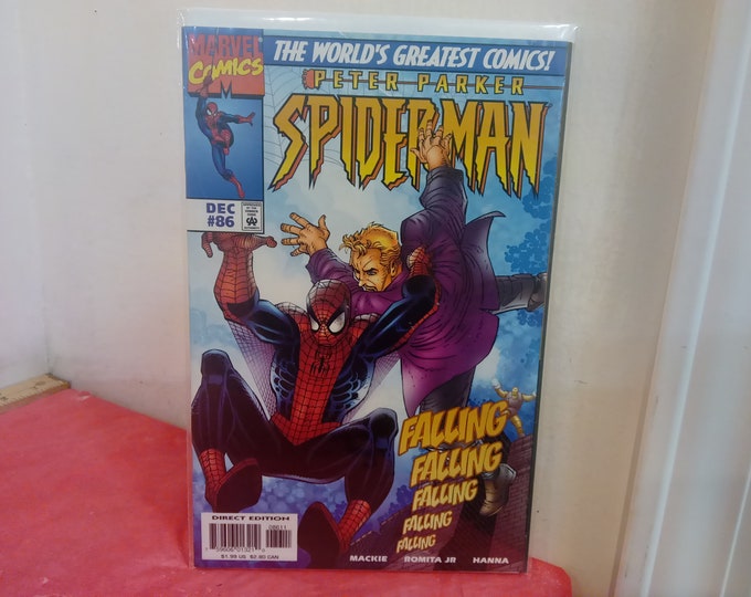 Vintage Comic Books, Marvel Comic Books, Peter Parker Spider-Man, 1990's