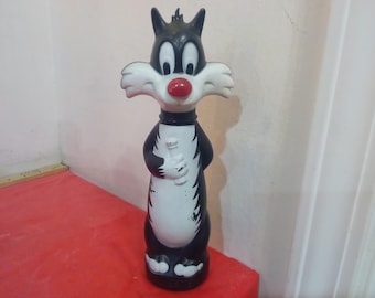 Vintage Character Plastic Bottles, Soaky or Bubble Bath Character Bottles, Frankenstein, Tweety, Dick Tracy, and Others, 60/70/80's