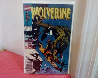 Vintage Comic Books, Marvel Comic Books, Wolverine, Various Issues, 1990's