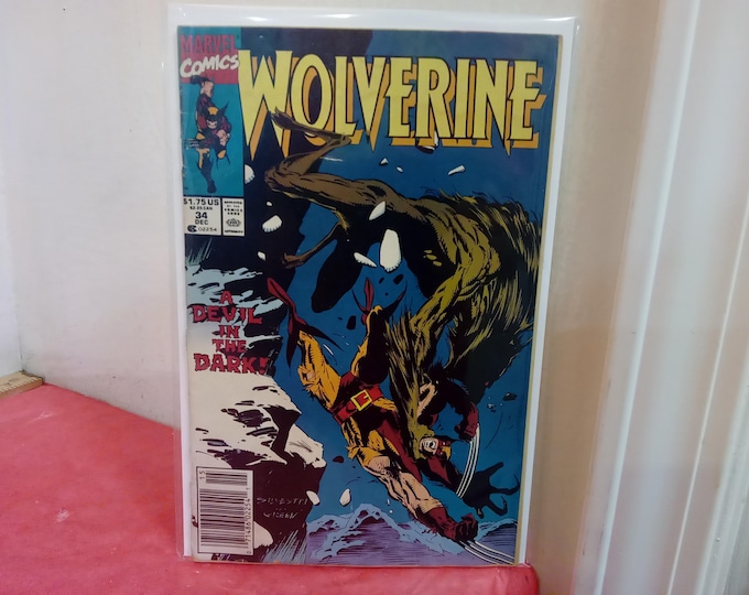 Vintage Comic Books, Marvel Comic Books, Wolverine, Various Issues, 1990's