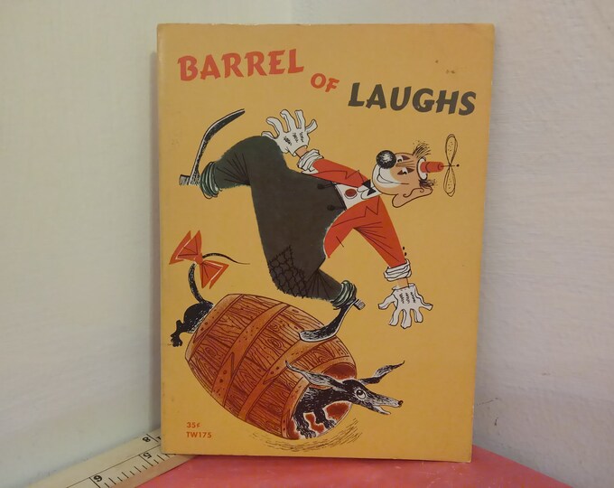 Vintage Scholastic Book Services, Barrel of Laughs, 1965~