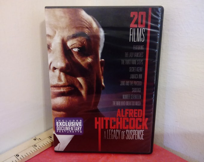 Alfred Hitchcock Legacy of Suspense, 4 DvD Discs, Alfred Hitchcock, 2011