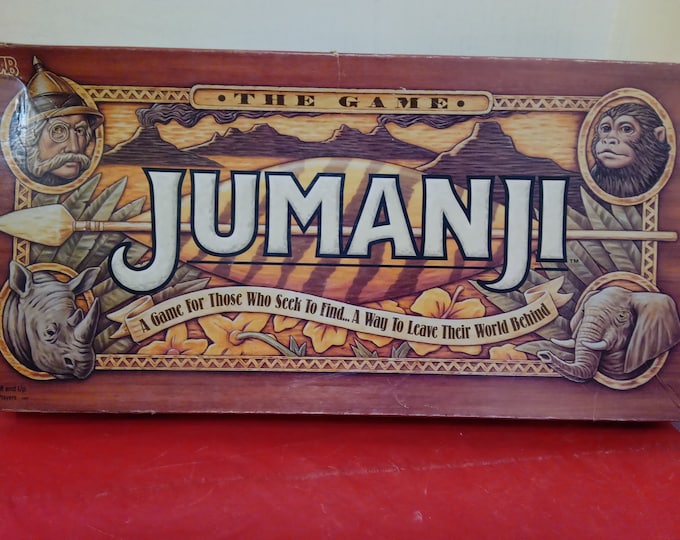 Vintage Board Game, Jumanji by Milton Bradley, 1994