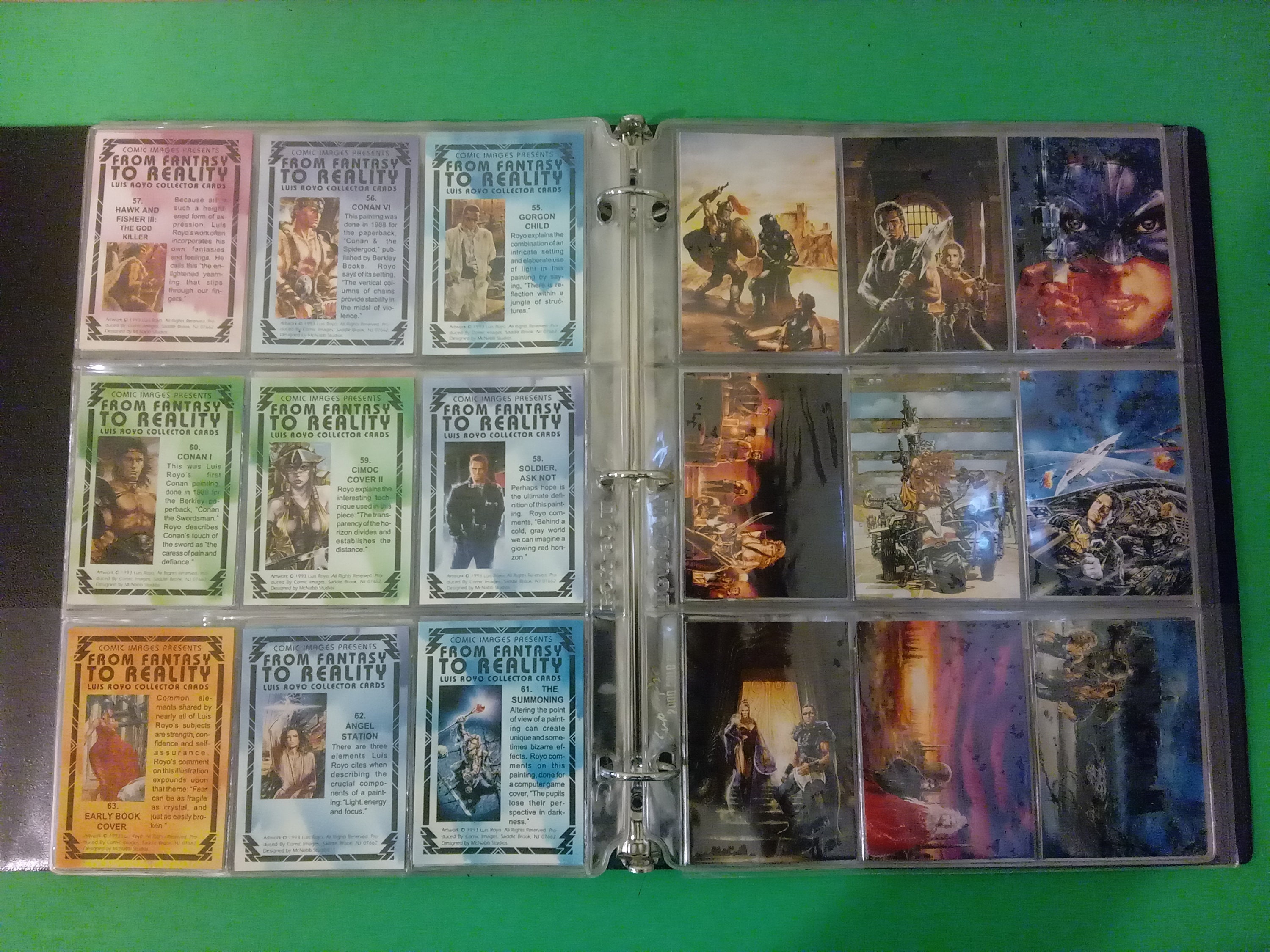 Vintage Fantasy Art Cards Luis Royo From Fantasy to Reality