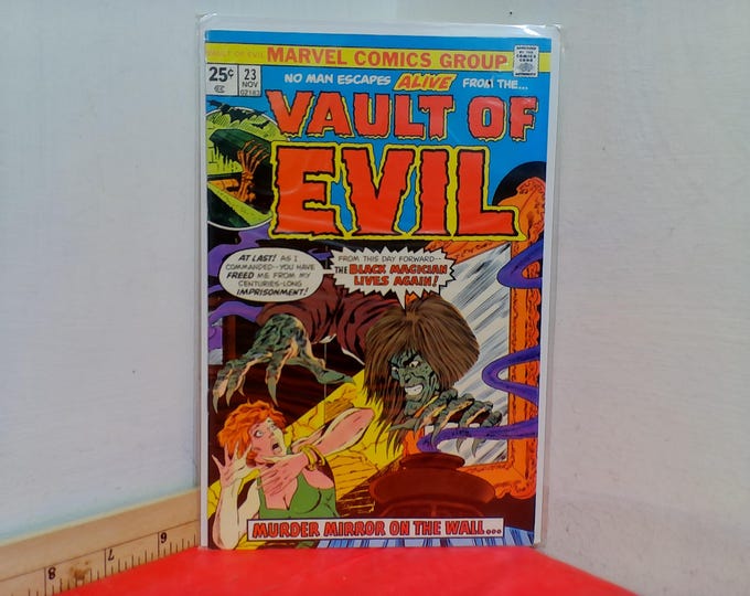 Vintage Marvel Comic Books, Vault of Evil, 1970's
