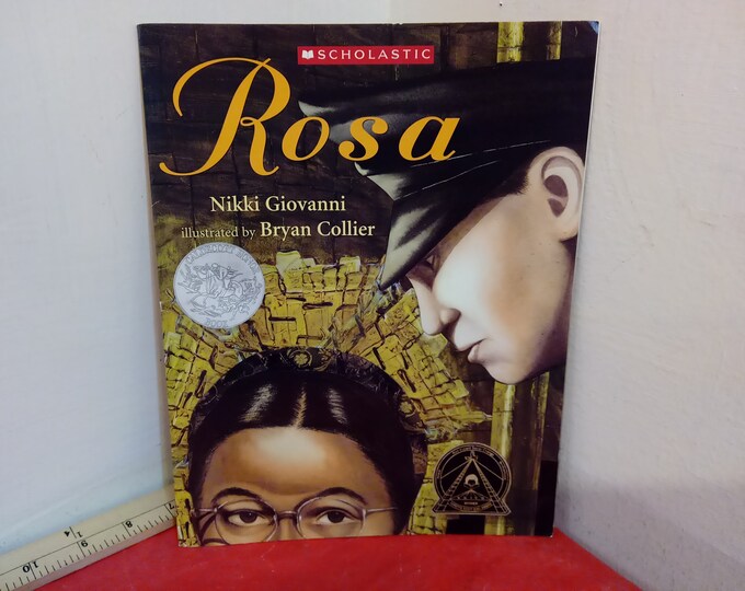 Vintage Children's Book, Rosa by Nikki Giovanni, 2007