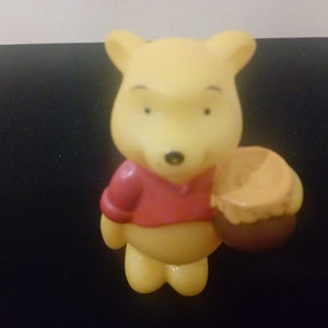 Vintage Disney Toy, Winnie the Pooh Squeaky Toy Disney, 1980&#39;s#