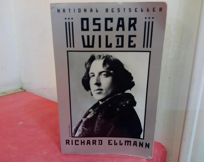 Vintage Soft Cover Book, Oscar Wilde by Richard Ellmann, Published by Vintage Books, 1st Printing, 1987