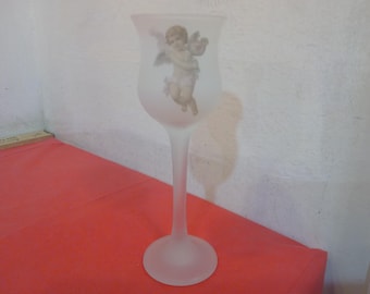 Vintage Collectible Glass Items, Cordial Angel Glasses, Olive Oil Container, Avon Perfume Bottle, Lamp Shade, Mouse Bell, Vase, or Others