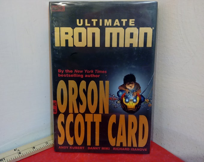 Marvel Comic Book, Ultimate Iron Man by Marvel Comics, Written by Orson Scott Card, 2006