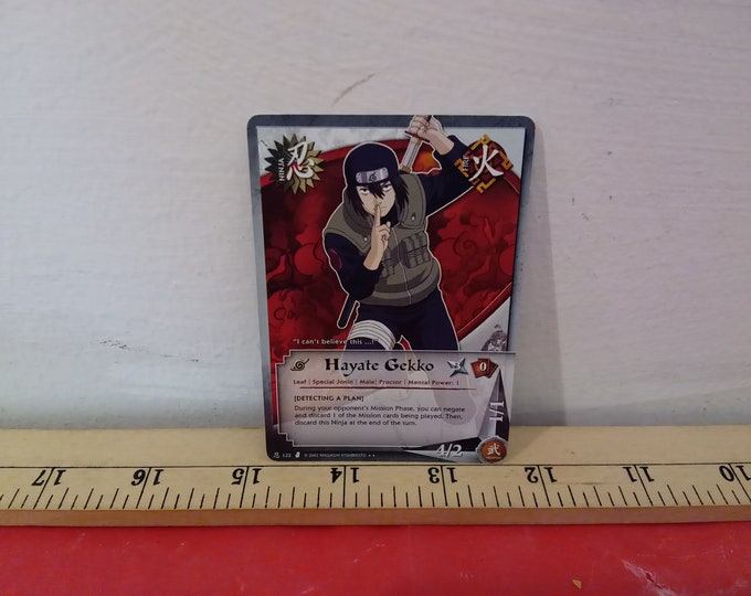 Vintage Card Game, Naruto Collectible Card Game "Hayate Gekko", 2002