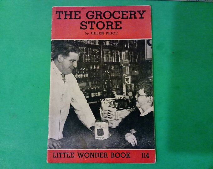 Vintage "The Grocery Store" Little Wonder Book