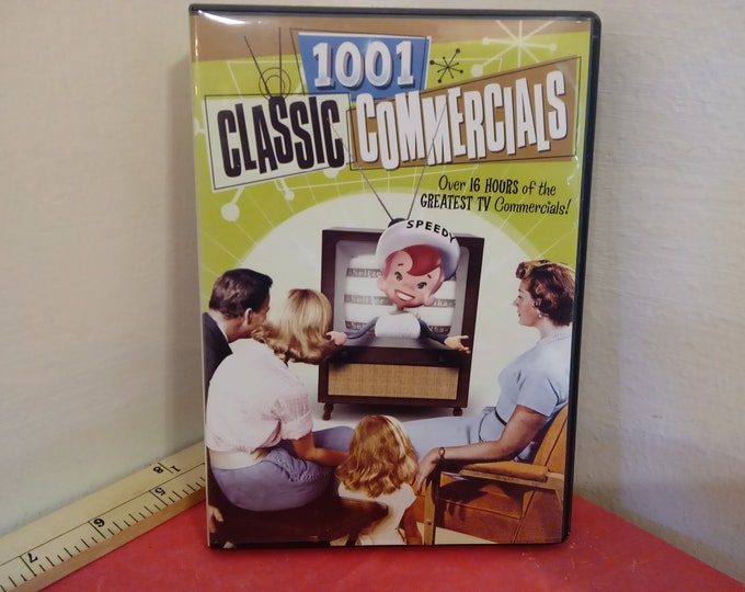 1001 Classic Commercials, DvD Disc, 2009~