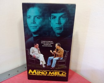 Vintage VHS Movie Tape, Mind Meld, Leonard Nimoy, 2001~