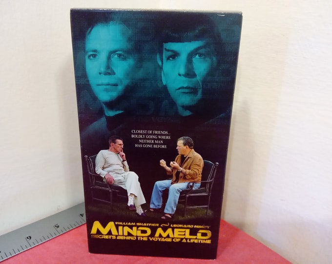 Vintage VHS Movie Tape, Mind Meld, Leonard Nimoy, 2001~