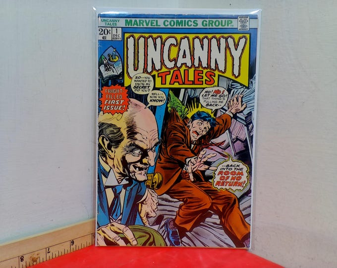 Vintage Marvel Comic Books, Uncanny Tales, 1970's