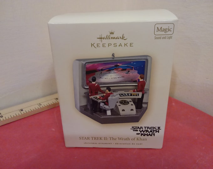 Hallmark Keepsake Christmas Ornament, Star Trek "The Wrath of Khan", 2007~