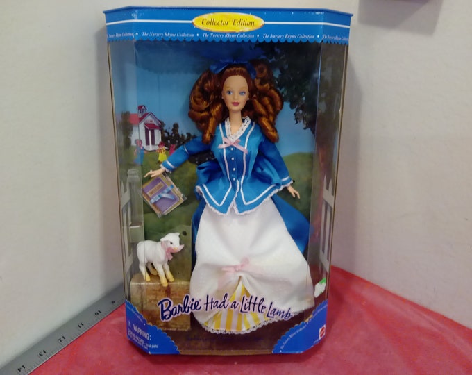 Vintage Barbie Doll, Barbie Had a Little Lamb, 1998