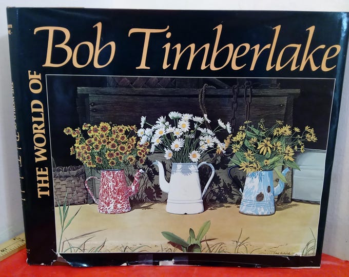 Vintage Coffee Table Book, The World of Bob Timberlake, 1979