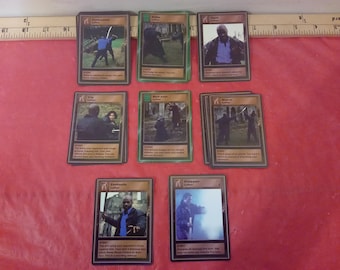 Vintage Card Game, Highlander Card Game Cards, "Luther Cards", 1990's