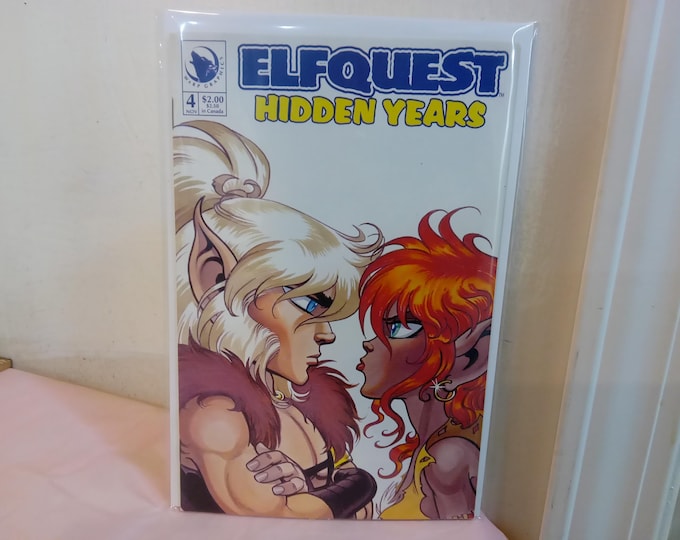 Vintage Comic Books, Warp Graphics Comics ""Elf Quest Hidden Years" #4, 1990's