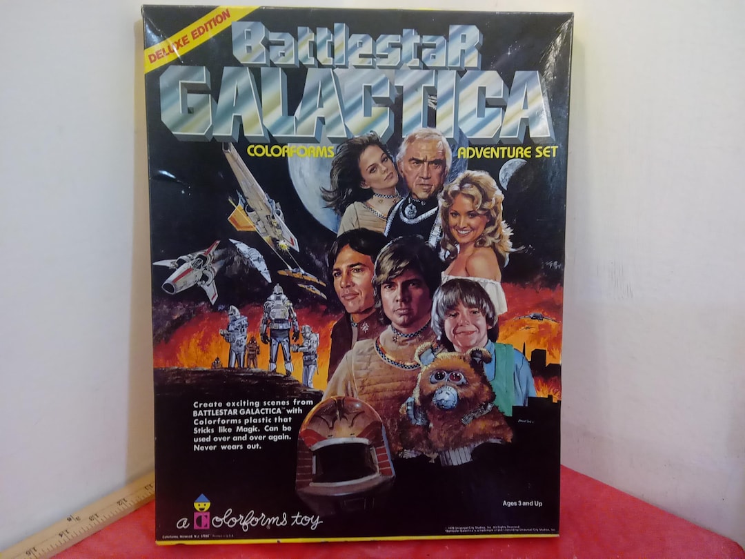 Colorforms Star Wars Vintage Colorforms Adventure Set, Deluxe Edition Battlestar Galactica ...