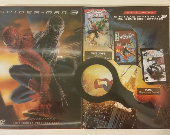 Spider-Man 3 Walmart Exclusive DVD with Mini Comic Gift Pack, 2007