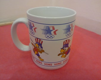 Vintage Los Angeles Olympic Coffee Mug, 1984#