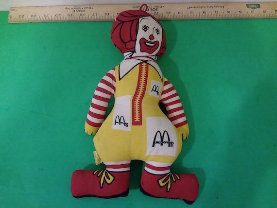 ronald mcdonald plush